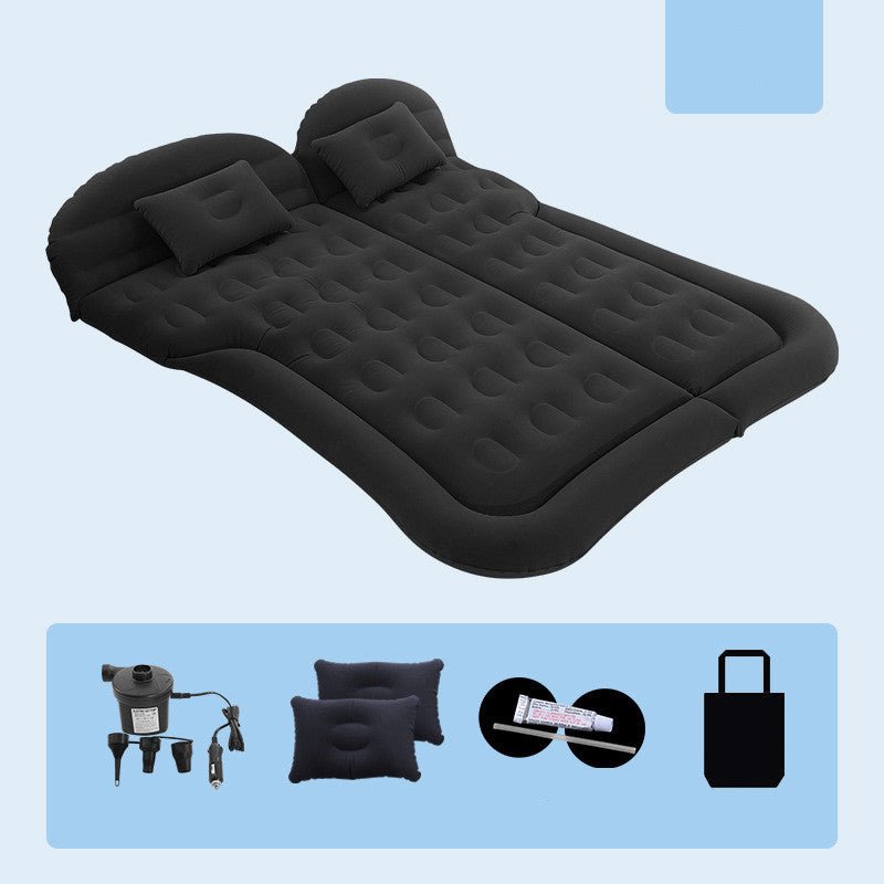 Matelas Gonflable pour Voiture SUV Multi-usage avec Accessoires et Coussin - IVOIRART.COM