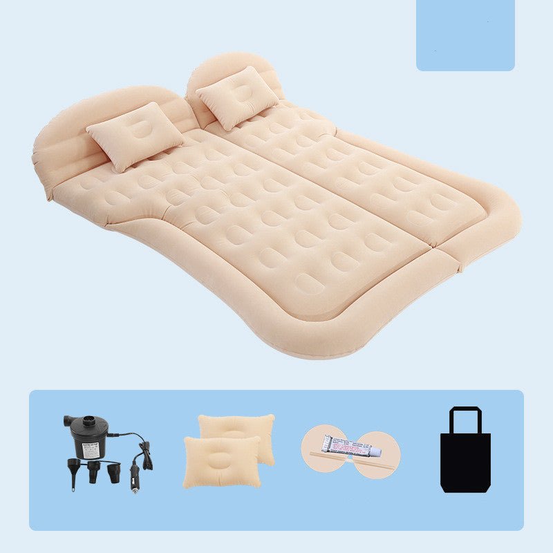 Matelas Gonflable pour Voiture SUV Multi-usage avec Accessoires et Coussin - IVOIRART.COM