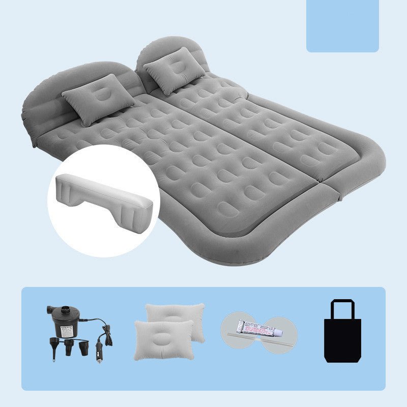Matelas Gonflable pour Voiture SUV Multi-usage avec Accessoires et Coussin - IVOIRART.COM