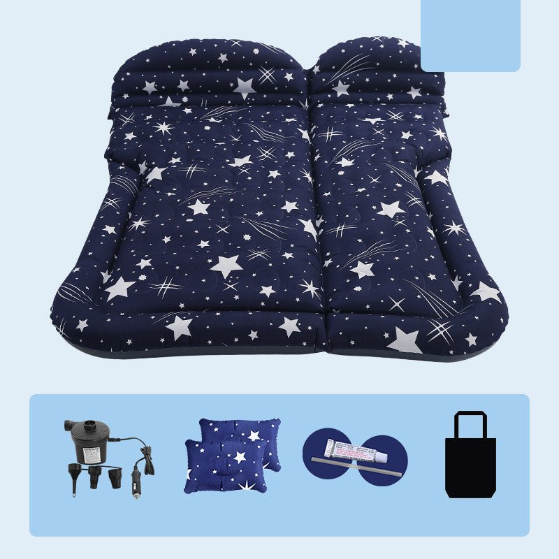 Matelas Gonflable pour Voiture SUV Multi-usage avec Accessoires et Coussin - IVOIRART.COM