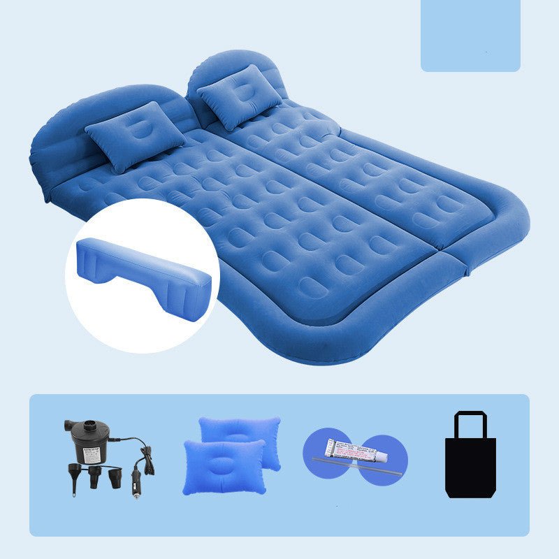 Matelas Gonflable pour Voiture SUV Multi-usage avec Accessoires et Coussin - IVOIRART.COM