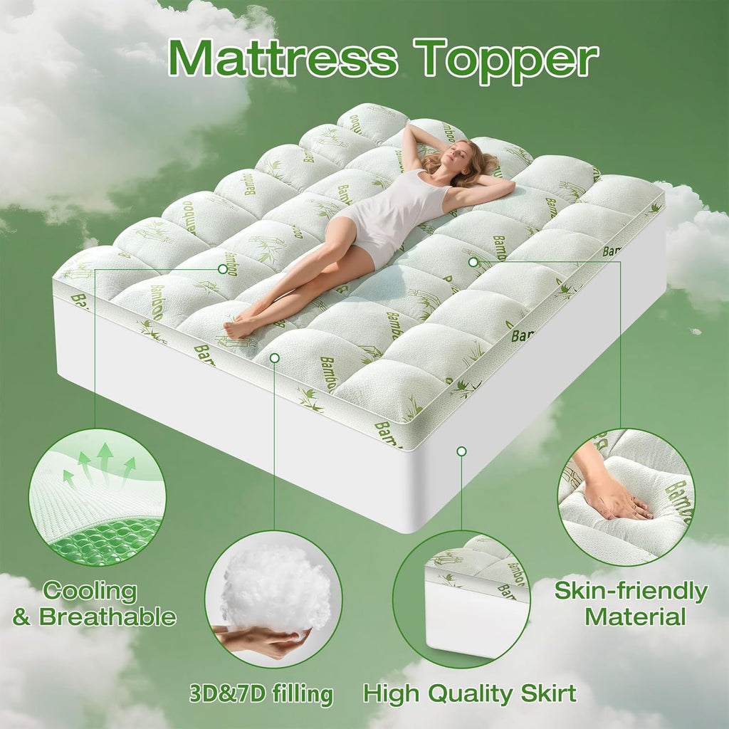 Mattress Bamboo Fiber Quilted Polyester Fiber - IVOIRART.COM