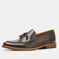 Men Casual Shoes Leather Loafers Business Dress Formal Shoes - IVOIRART.COM