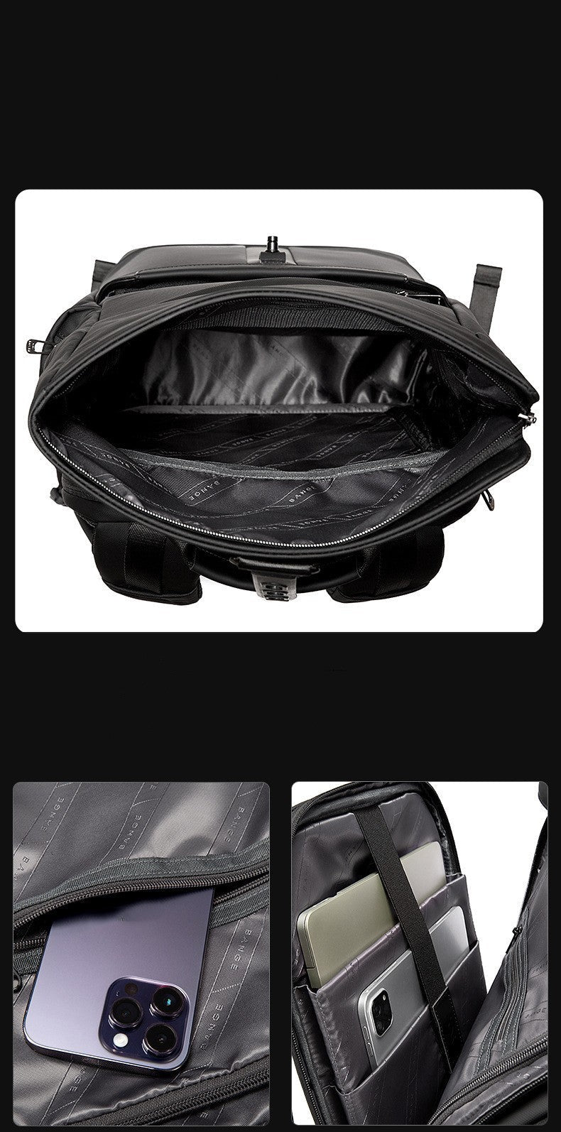 Men's Backpack Leisure Business Large Capacity - IVOIRART.COM