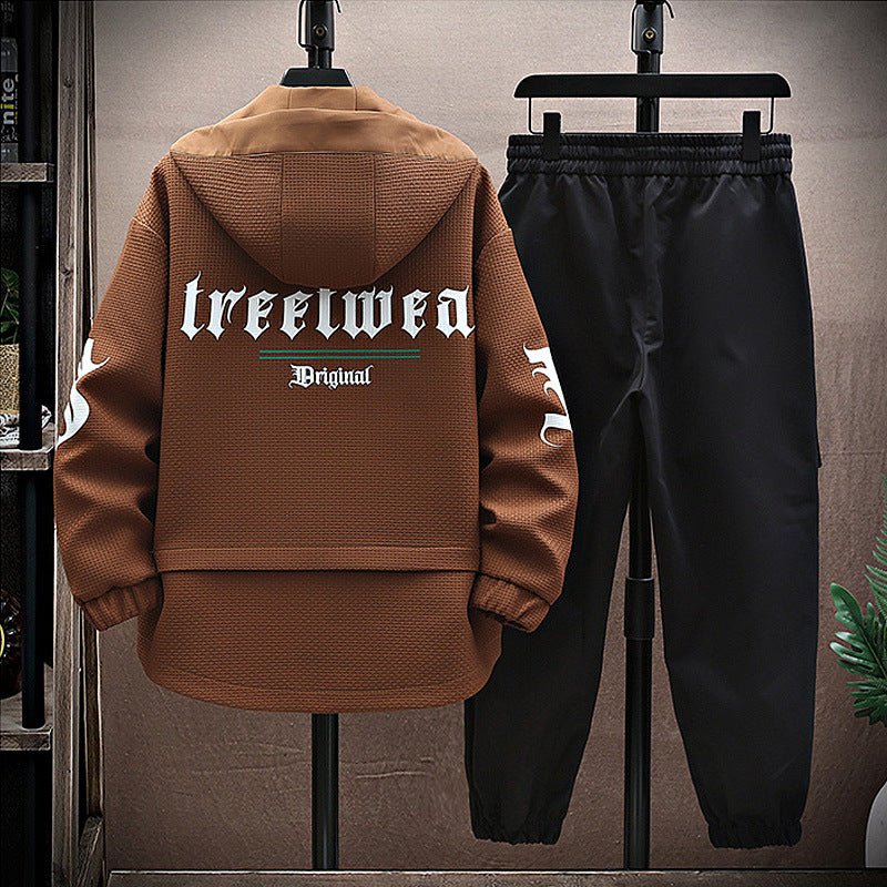 Men's Fashion And Handsome All-match Loose Outfit - IVOIRART.COM