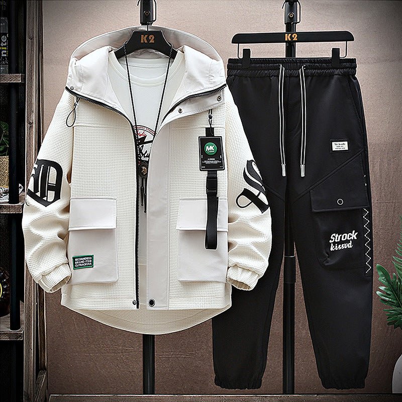 Men's Fashion And Handsome All-match Loose Outfit - IVOIRART.COM