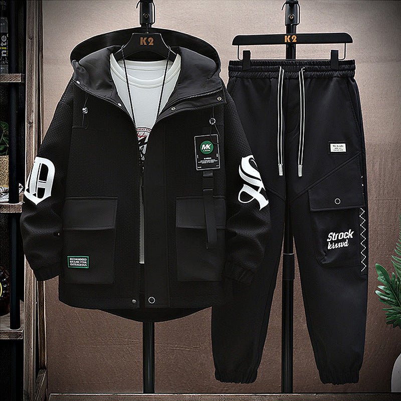 Men's Fashion And Handsome All-match Loose Outfit - IVOIRART.COM