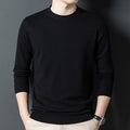 Men's Fashion Casual Pure Cashmere Knitted Bottoming Shirt - IVOIRART.COM
