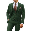 Men's Fashion Casual Slim Suit Three Pieces - IVOIRART.COM