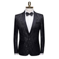 Men's Fashion Floral Small Blazer Slim Fit - IVOIRART.COM