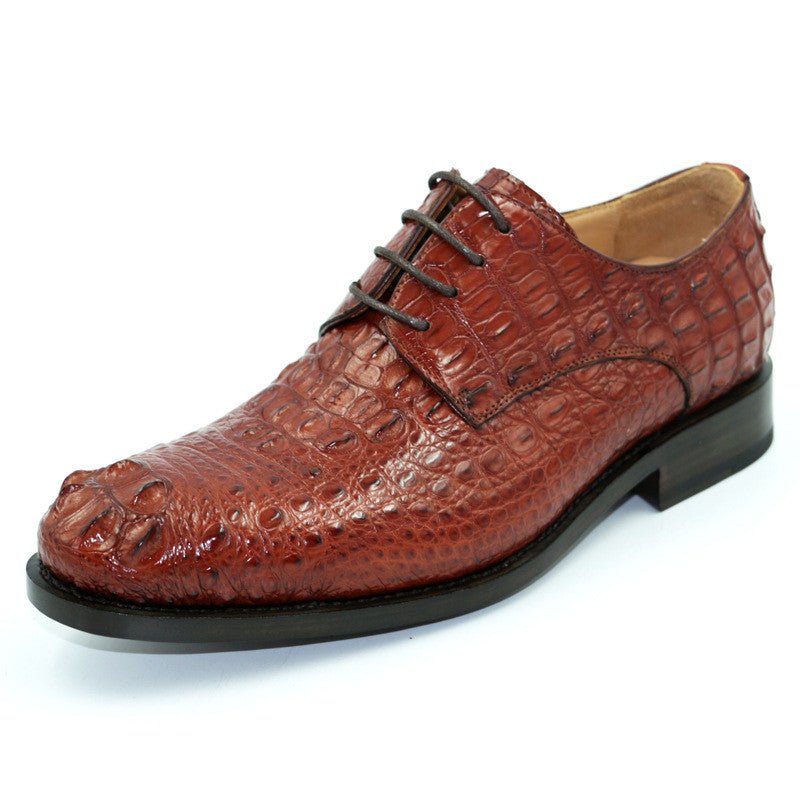 Men's Fashion Handmade Goodyear Leather Shoes - IVOIRART.COM