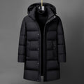 Men's Fashion Mid-length Thick Down Jacket Coat - IVOIRART.COM