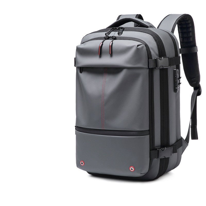 Men's Large-capacity Backpack Dry Wet Separation Anti-theft Package Business Leisure Unisex Backpack - IVOIRART.COM
