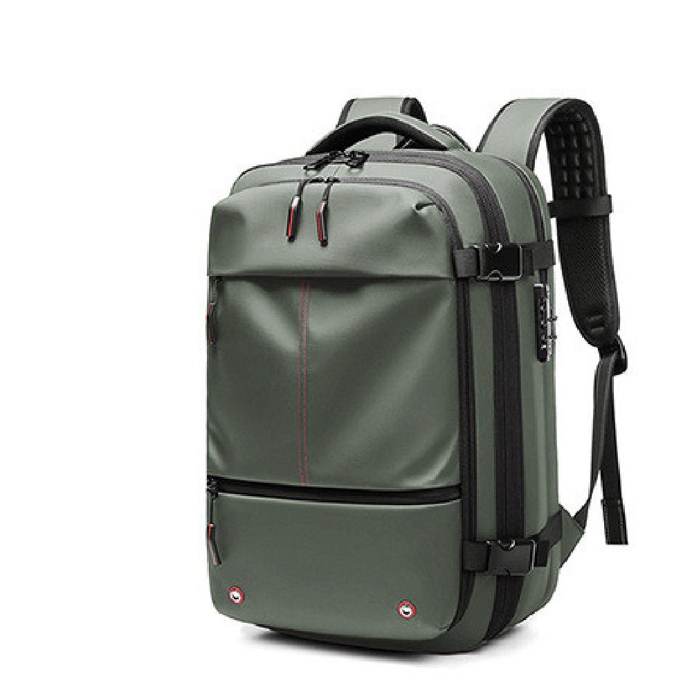 Men's Large-capacity Backpack Dry Wet Separation Anti-theft Package Business Leisure Unisex Backpack - IVOIRART.COM