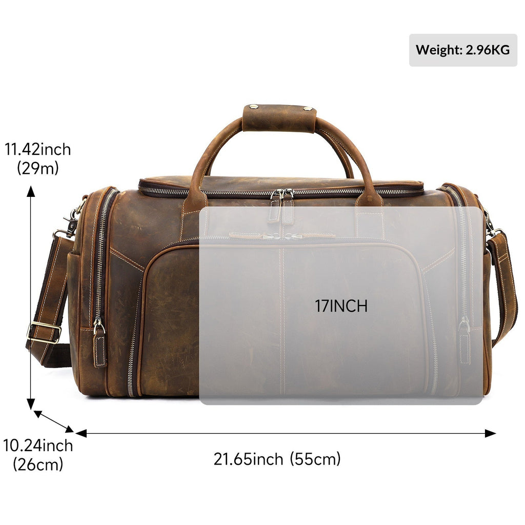 Mens Large-Capacity Casual Business Travel Bag - IVOIRART.COM