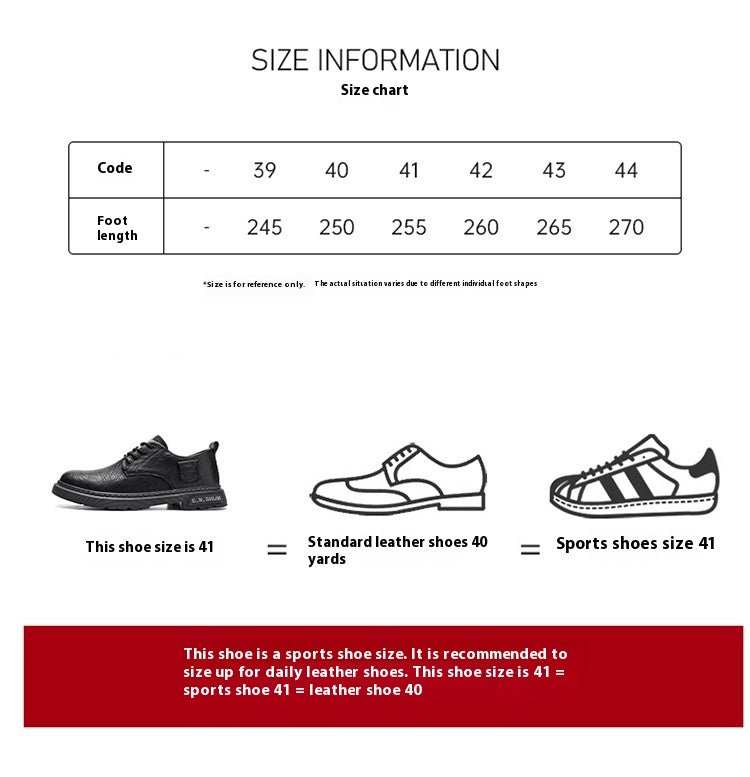 Men's Leather Breathable Business Casual Hollow Leather Shoes - IVOIRART.COM