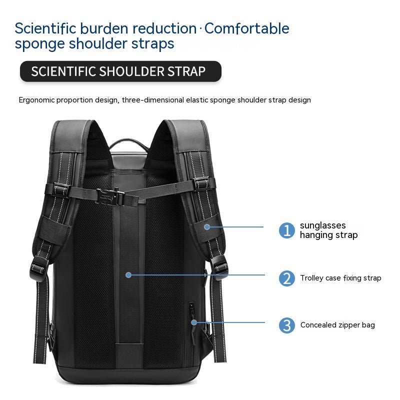 Men's Minimalist Multifunctional Large Capacity Travel Backpack - IVOIRART.COM