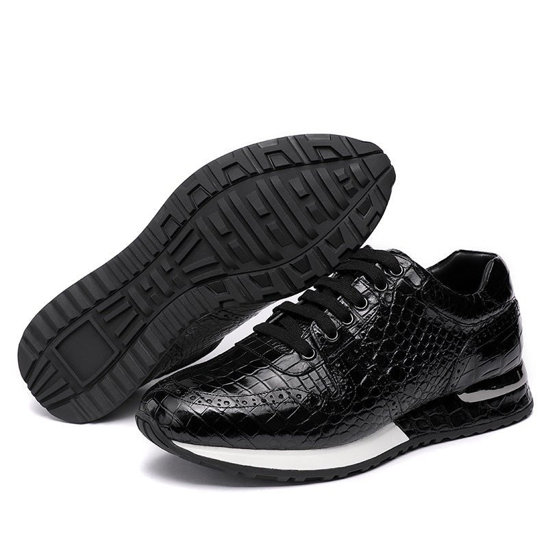 Men's Retro Fashion Casual Lace Up Sneakers - IVOIRART.COM
