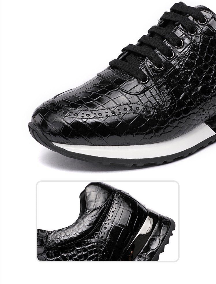 Men's Retro Fashion Casual Lace Up Sneakers - IVOIRART.COM