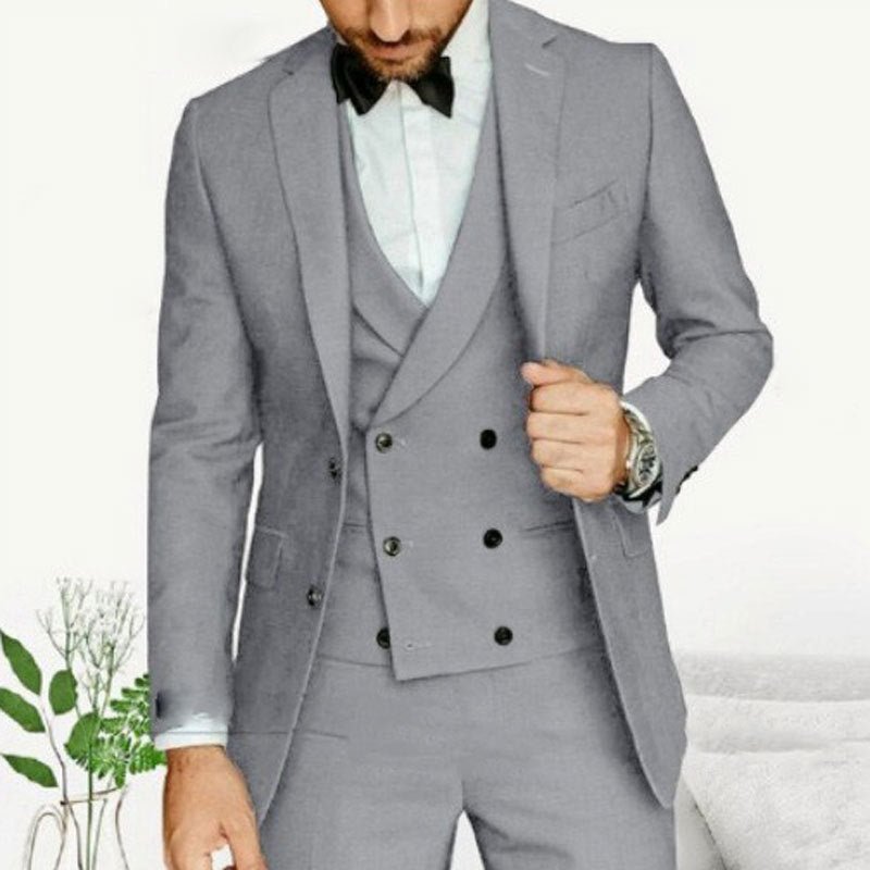 Men's Swallowtail Party Suit Slim Jacket - IVOIRART.COM
