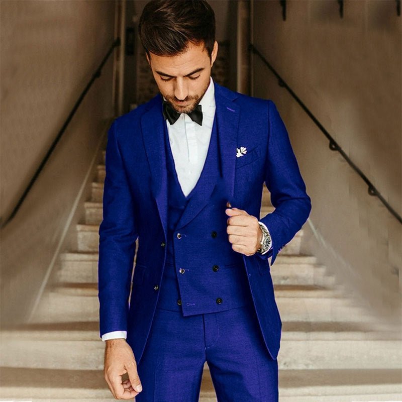 Men's Swallowtail Party Suit Slim Jacket - IVOIRART.COM