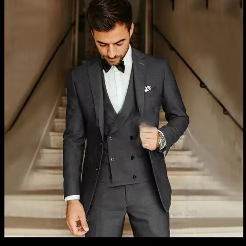 Men's Swallowtail Party Suit Slim Jacket - IVOIRART.COM