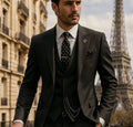 Men's Three-piece Suit Bridegroom Best Wedding Suit - IVOIRART.COM
