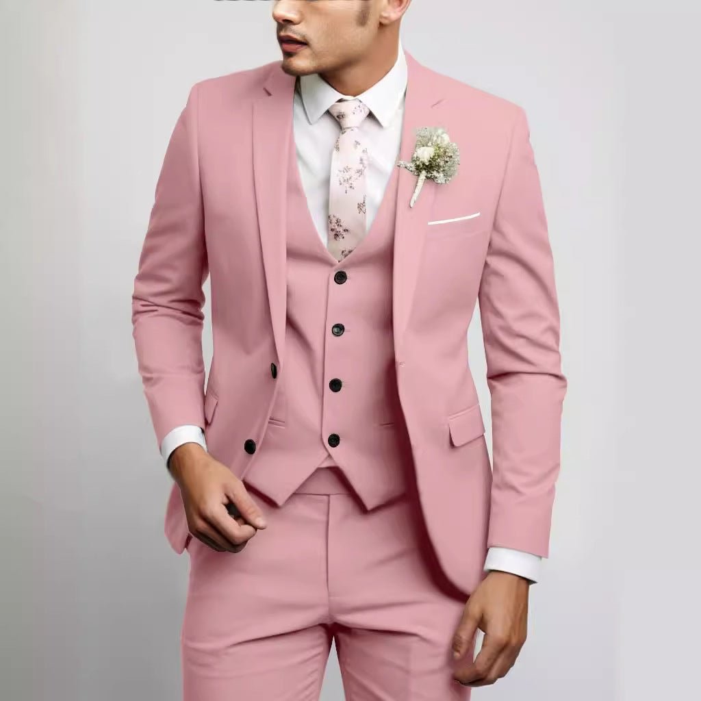 Men's Two Button Casual Versatile Suit Set - IVOIRART.COM