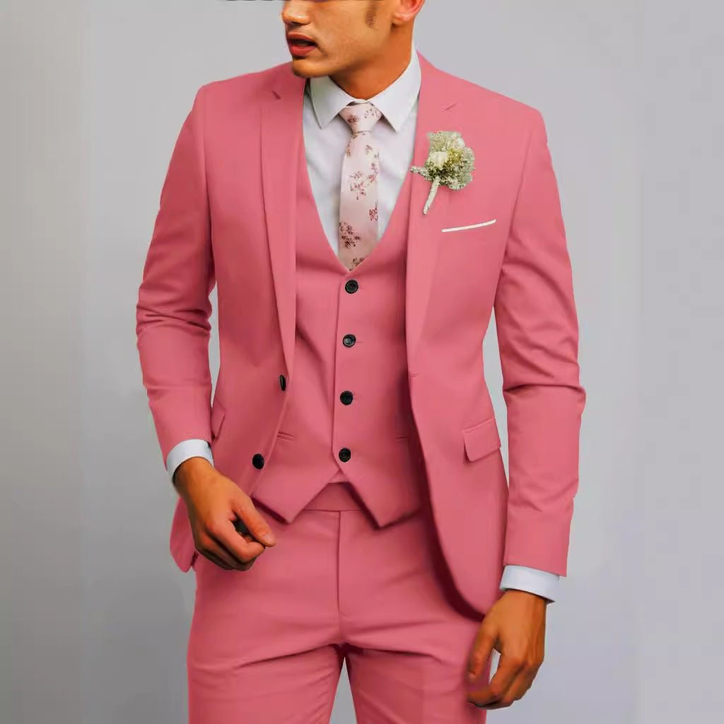 Men's Two Button Casual Versatile Suit Set - IVOIRART.COM