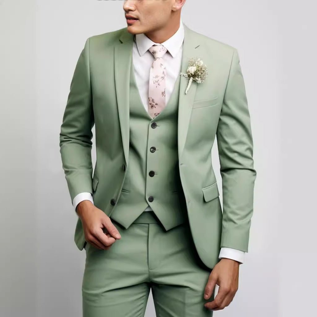 Men's Two Button Casual Versatile Suit Set - IVOIRART.COM