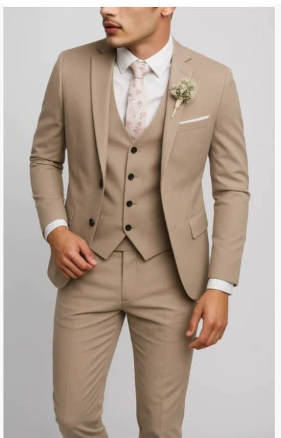 Men's Two Button Casual Versatile Suit Set - IVOIRART.COM