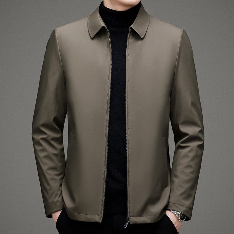 Men's Warm Thick Down Jacket Young And Middle-aged - IVOIRART.COM