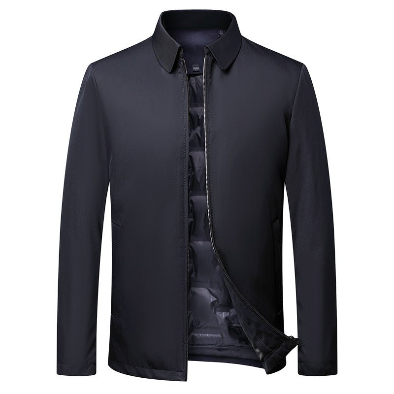 Men's Warm Thick Down Jacket Young And Middle-aged - IVOIRART.COM