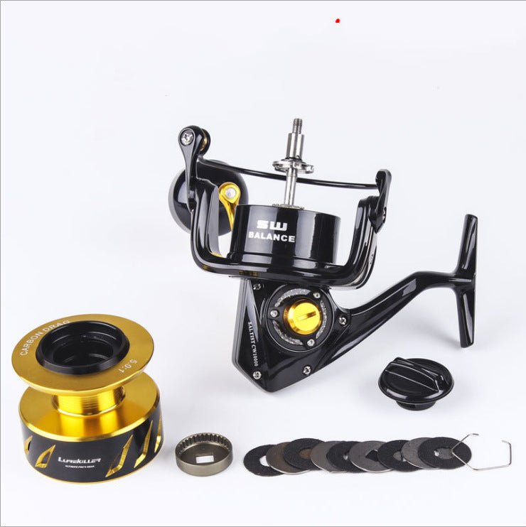 Metal Boat Fishing Wheel Spinning Trolling - IVOIRART.COM