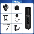 Microphone Condensateur USB pour Ordinateur, Bureau et Portable, Modèle PM422 - IVOIRART.COM
