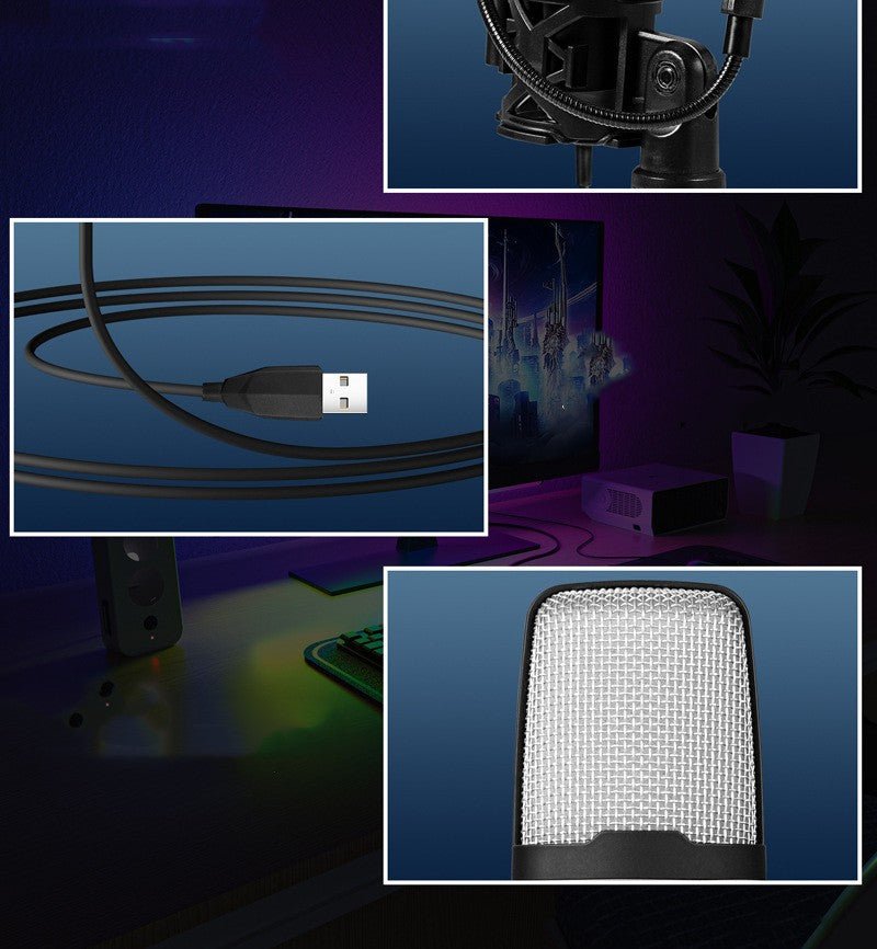 Microphone de bureau pour conférence en direct avec réduction dynamique du bruit DSP SF-666R - IVOIRART.COM