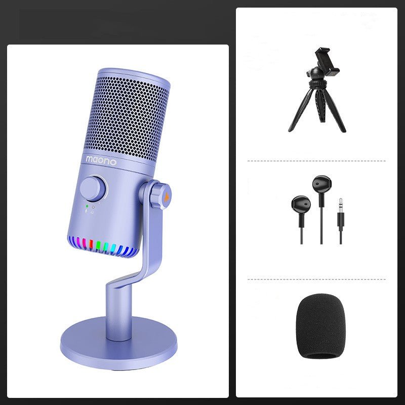 Microphone de Bureau Sans Fil DM30 dédié aux Jeux Vidéo et Esports - Performance Pro - IVOIRART.COM