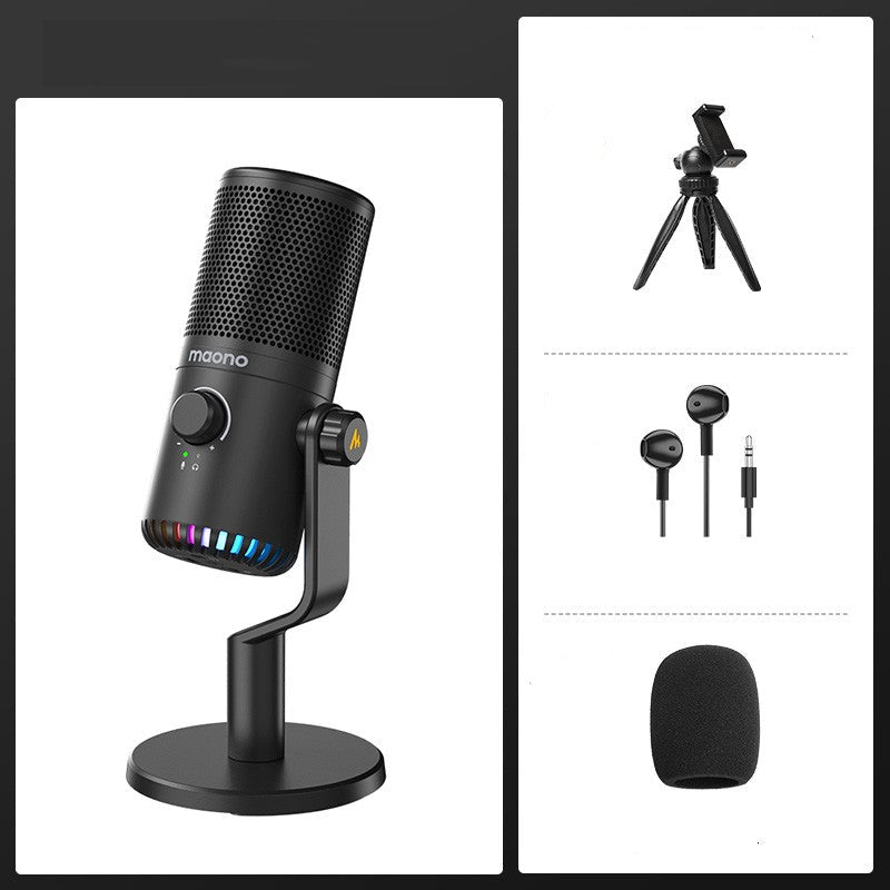 Microphone de Bureau Sans Fil DM30 dédié aux Jeux Vidéo et Esports - Performance Pro - IVOIRART.COM