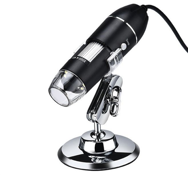 Microscope Numérique USB 3-en-1 avec Zoom Puissant et Support Polyvalent - IVOIRART.COM