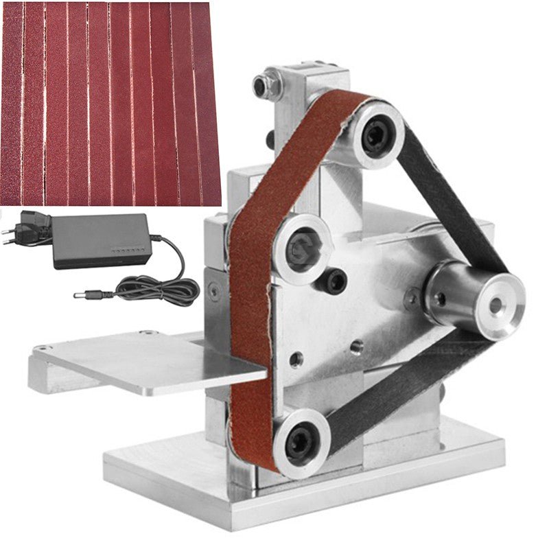 Mini Abrasive Belt Machine DIY Polishing Machine - IVOIRART.COM