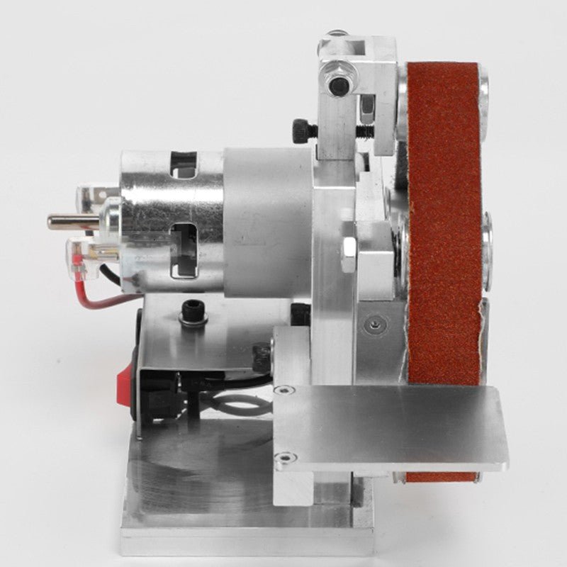 Mini Abrasive Belt Machine DIY Polishing Machine - IVOIRART.COM