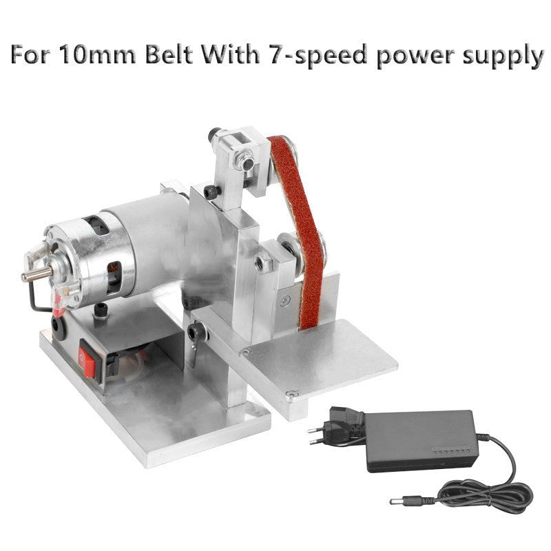 Mini Abrasive Belt Machine DIY Polishing Machine - IVOIRART.COM