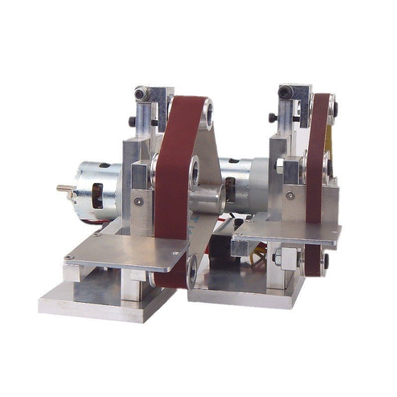Mini Abrasive Belt Machine DIY Polishing Machine - IVOIRART.COM