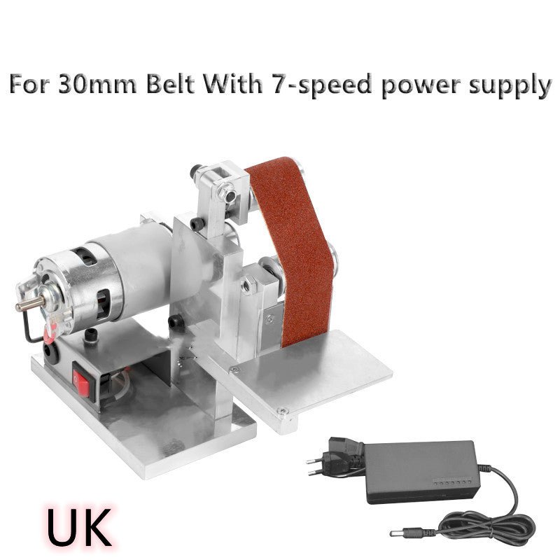 Mini Abrasive Belt Machine DIY Polishing Machine - IVOIRART.COM