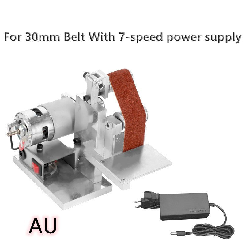 Mini Abrasive Belt Machine DIY Polishing Machine - IVOIRART.COM