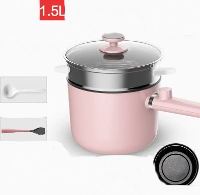 Mini casserole électrique portable pour la maison, prise secteur, multifonction, 1,5 L, 600 W - IVOIRART.COM