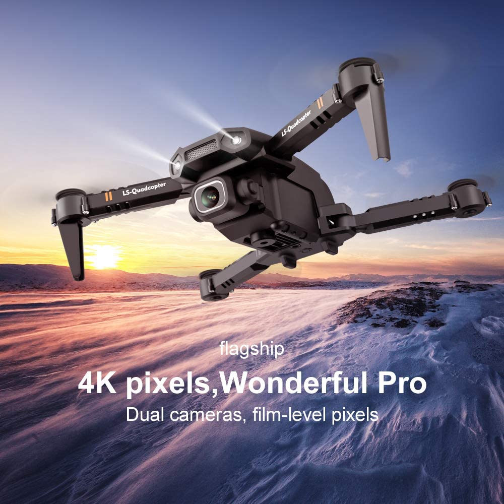 Mini drone compacte avec photographie aérienne haute définition - Quadcoptère élégant et performant - IVOIRART.COM