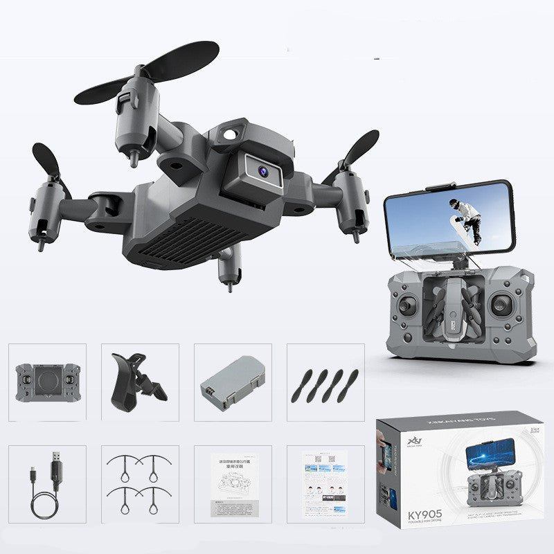Mini Drone de Photographie Aérienne Haute Définition Quatre Axes - Jouet Compact - IVOIRART.COM