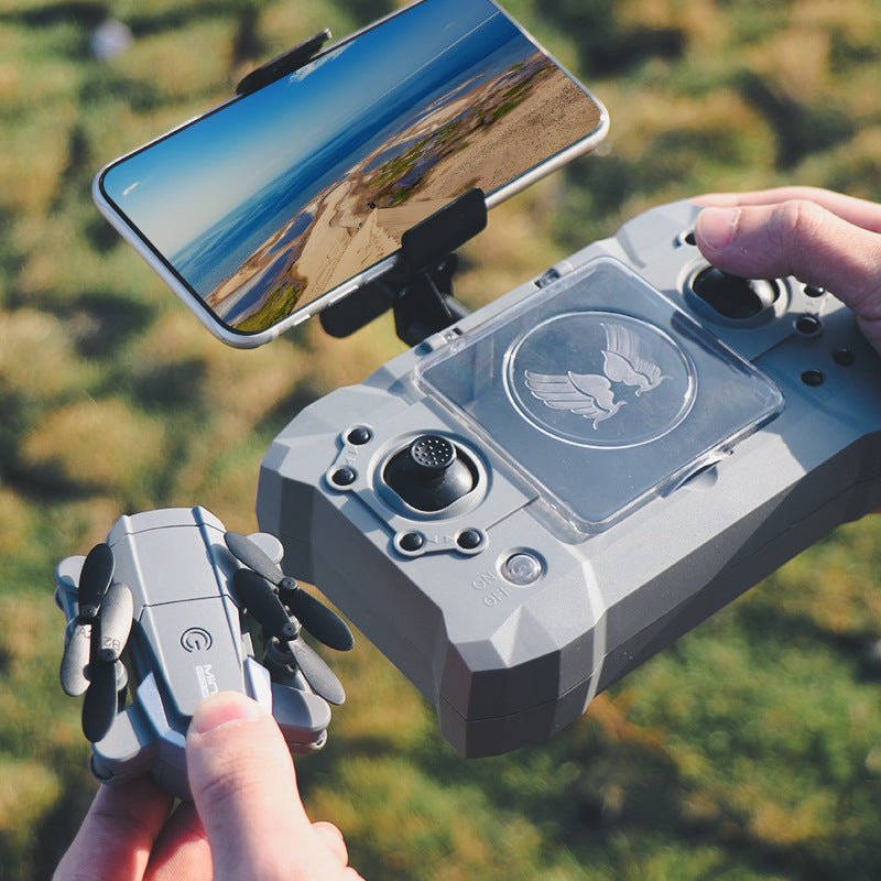 Mini drone pliable portable avec caméra HD pour photographie aérienne facile et ludique - IVOIRART.COM