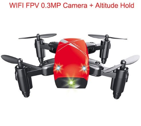 Mini drone pliable télécommandé à volant 3D avec caméra Wi-Fi et contrôle APP - IVOIRART.COM
